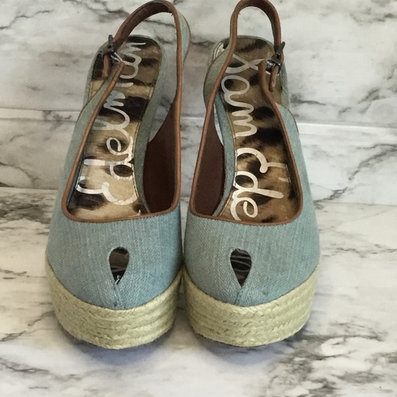 Sam Edelman High Heels Platform Sling Back Sanals - Picture 11 of 12